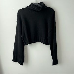 Black Turtleneck Sweater M